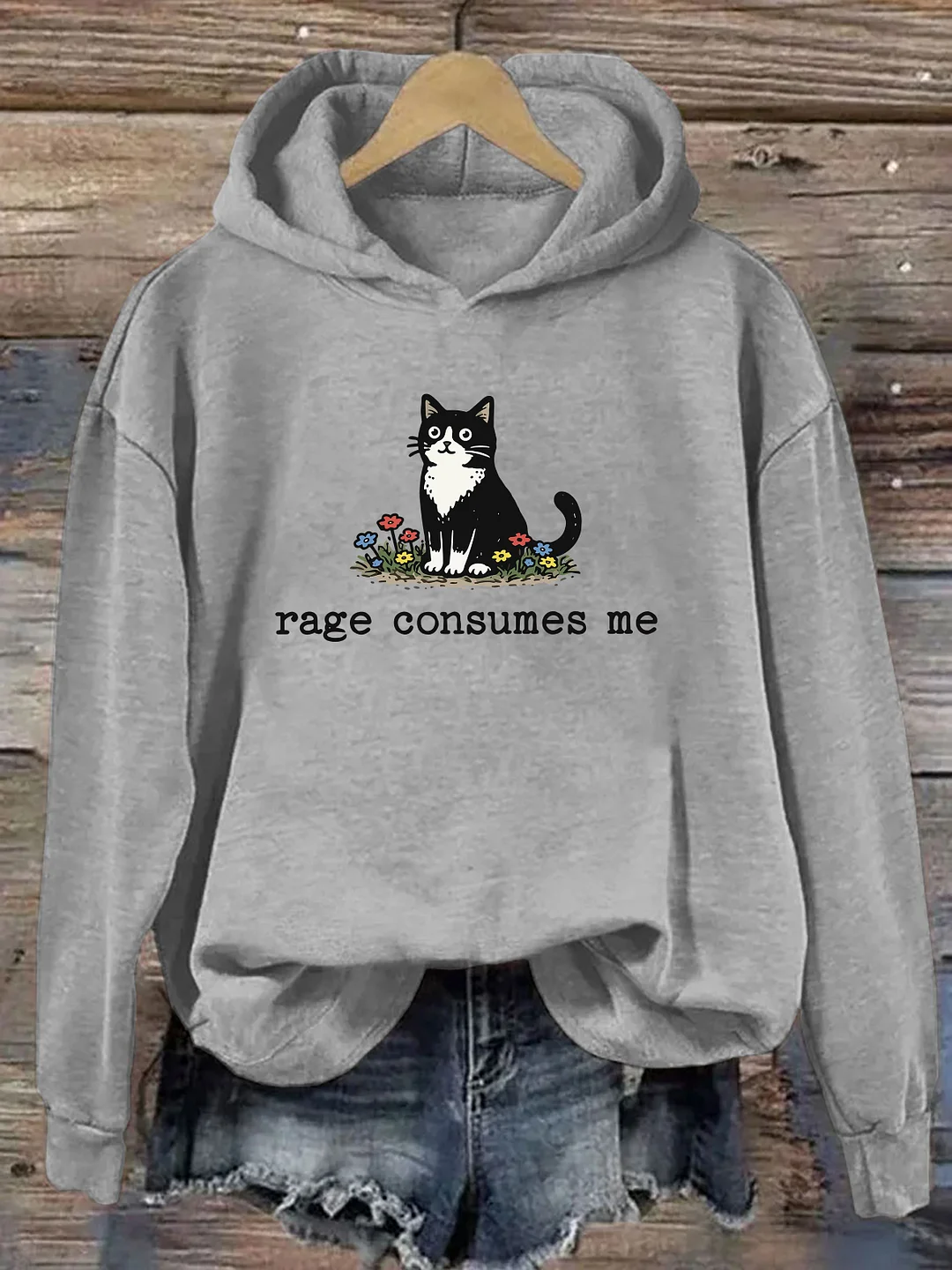 Rage Consumes Me Hoodie