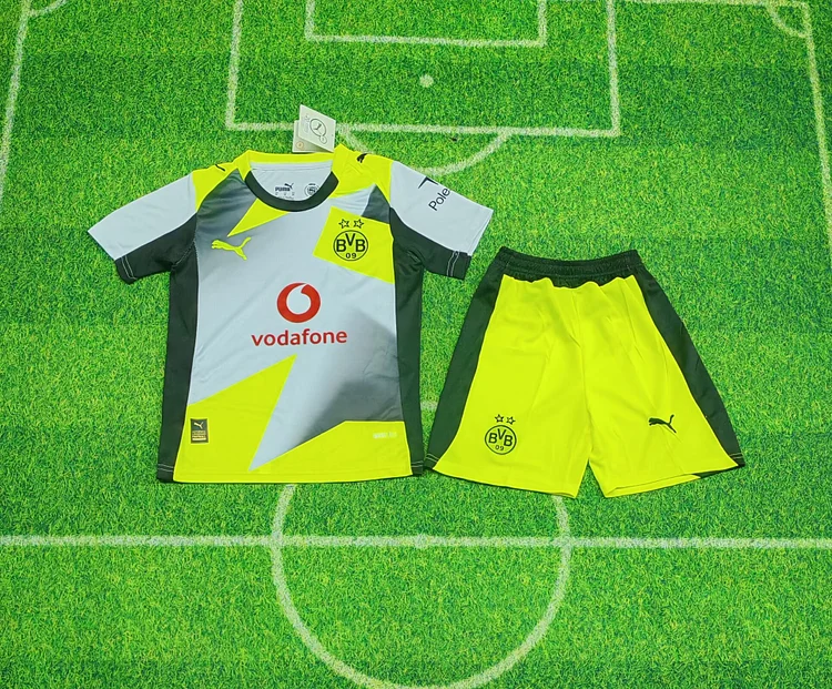 25/26 Dortmund away kids' clothing