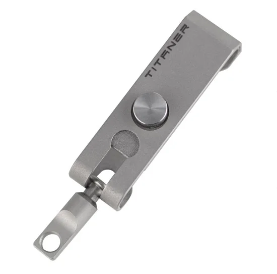 SanThree Titanium Belt Loop Keychain Clip