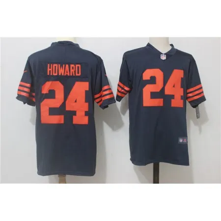 Men's  Chicago Bears #24 Jordan Howard Navy Blue Alternate Stitched NFL Vapor Untouchable Limited Jersey