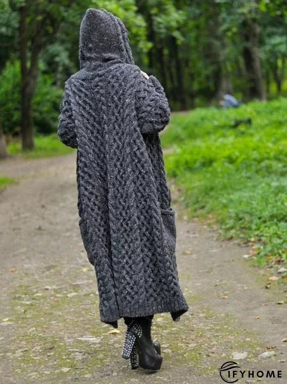 Knitted Casual Cardigan | IFYHOME