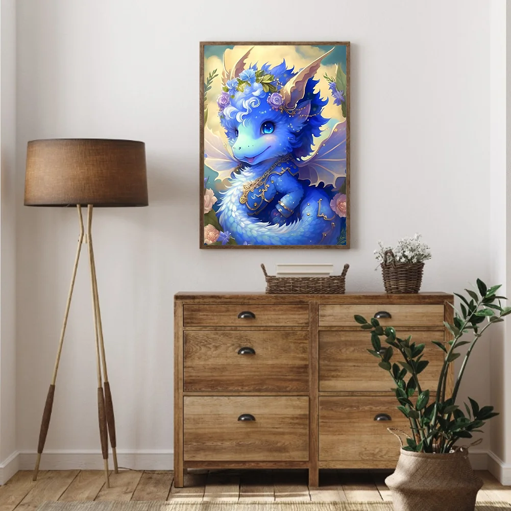 Diamond Painting - Full Round - Dragon