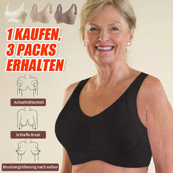 🎈1 kaufen, 3 Packungen erhalten🔥 Super formender BH | B&uuml;gelloser BH 👍 Nie wieder h&auml;ngende Br&uuml;ste