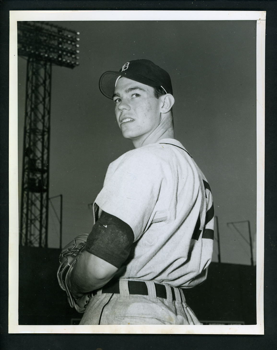 Art Houtteman 1950 Press Photo Poster painting Detroit Tigers