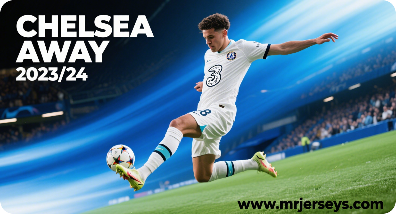 2023/2024 Player Version Chelsea Away Football Shirt: A Legacy Woven in Whitejersey|football shirt|football kit|football sportswear