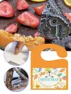 5Pcs Pantry Moth Traps with Pheromones Prime Powerful Moth Traps (Black)