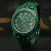 Men Rolex Datejust 41mm - Black & Green Emerald