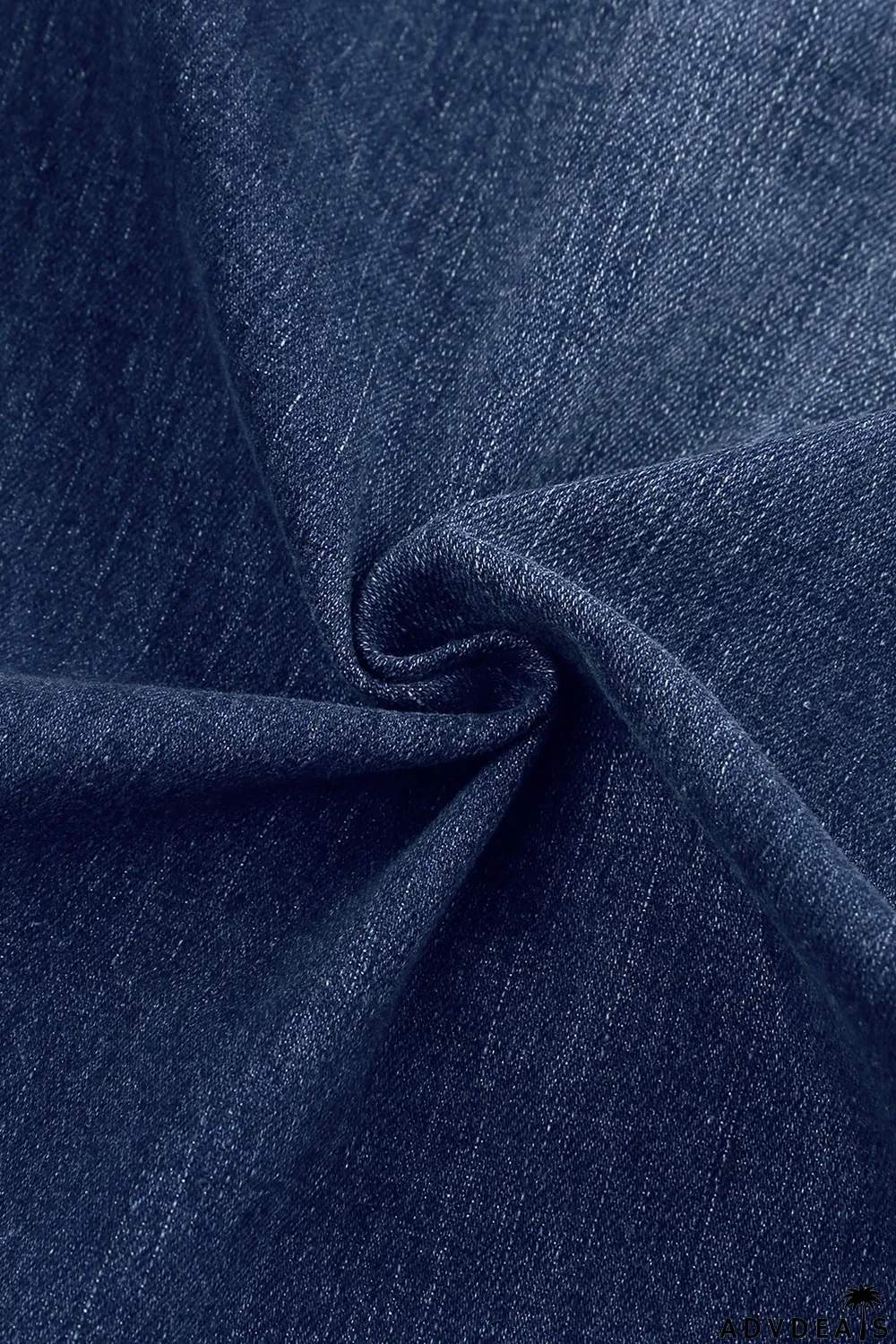 Blue Distressed High Waist Skinny Jeans