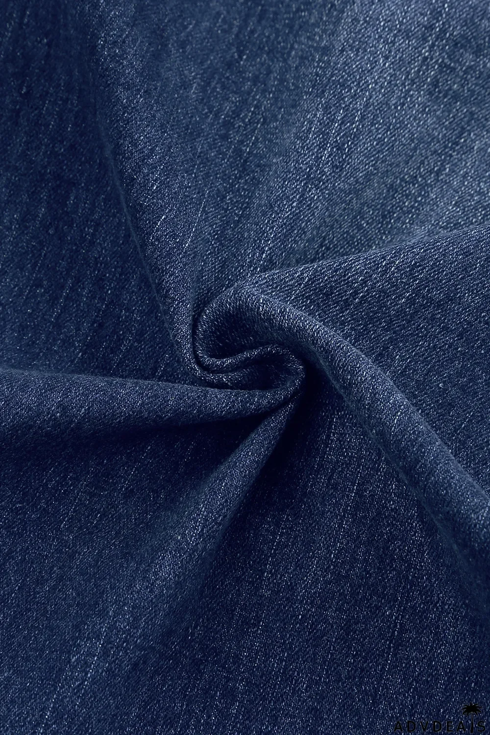 Blue Distressed High Waist Skinny Jeans