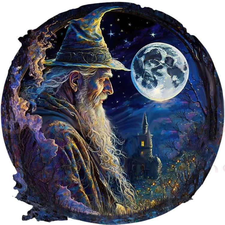 Partial AB Drill - Full Round Drill Diamond Painting - Harry Potter Wizard  - 40*40cm