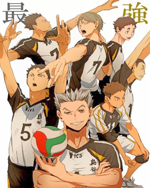 

Fukurodani Team – Animes Paint By Numbers - 40*50CM, 501 Original
