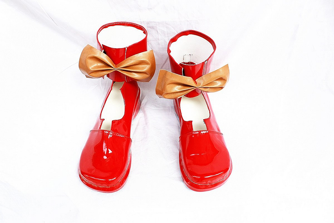 Macross Series Red Cosplay Shoes