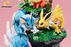 Vaporeon & Flareon & Jolteon - Pokemon Resin Statue - DM Studios