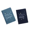 24PCS Inspiring Quote A5 Portable Writing Paper Plush Notebooks Diary Meeting Stationery Boutique Gift