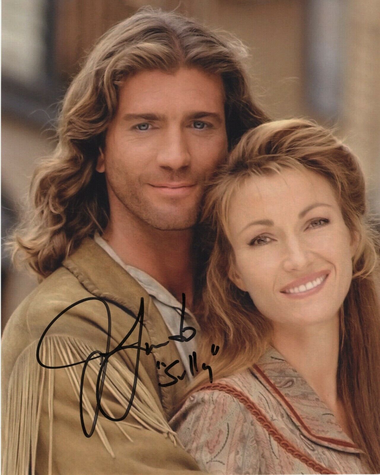 JOE LANDO SIGNED AUTOGRAPH BYRON SULLY DR QUINN MEDICINE WOMAN 8X10 Photo Poster painting