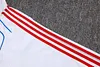 Joyfball 2025/2026 Kids Size Bayern Munich Long Zipped Jacket White Football Jersey Retro-Version 1:1 Thai Quality 