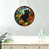 Diamond Painting Halloween Cat Pendant for Home Garden