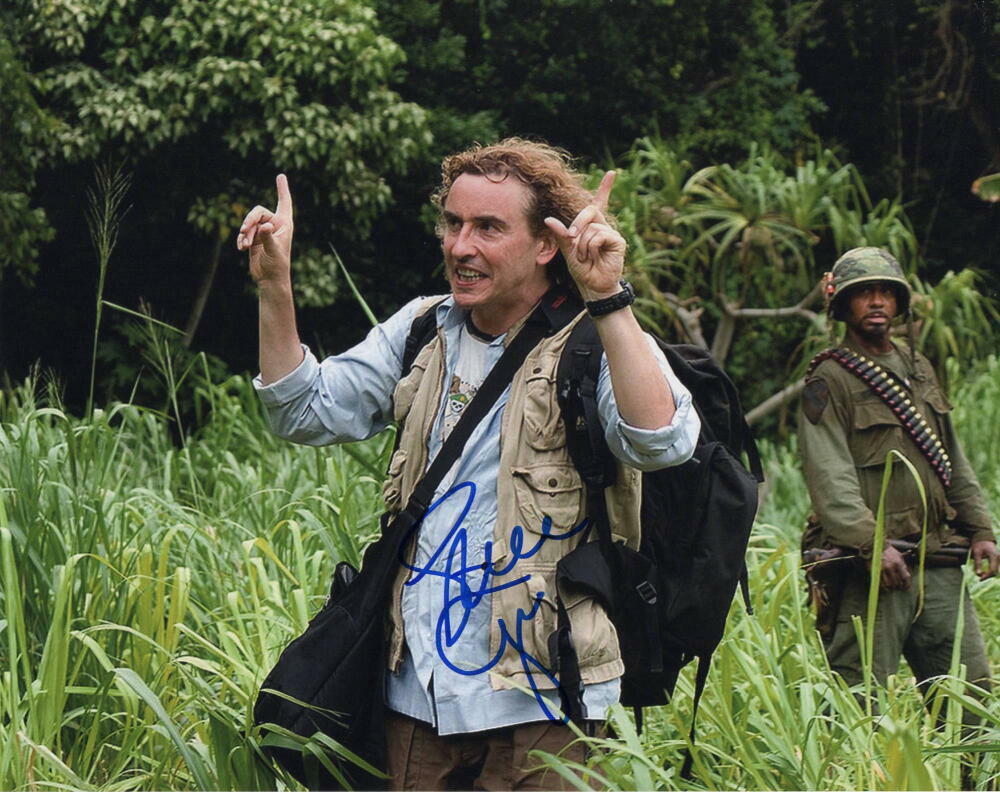 STEVE COOGAN SIGNED AUTOGRAPH 8X10 Photo Poster painting - TROPIC THUNDER, THE OTHER GUYS