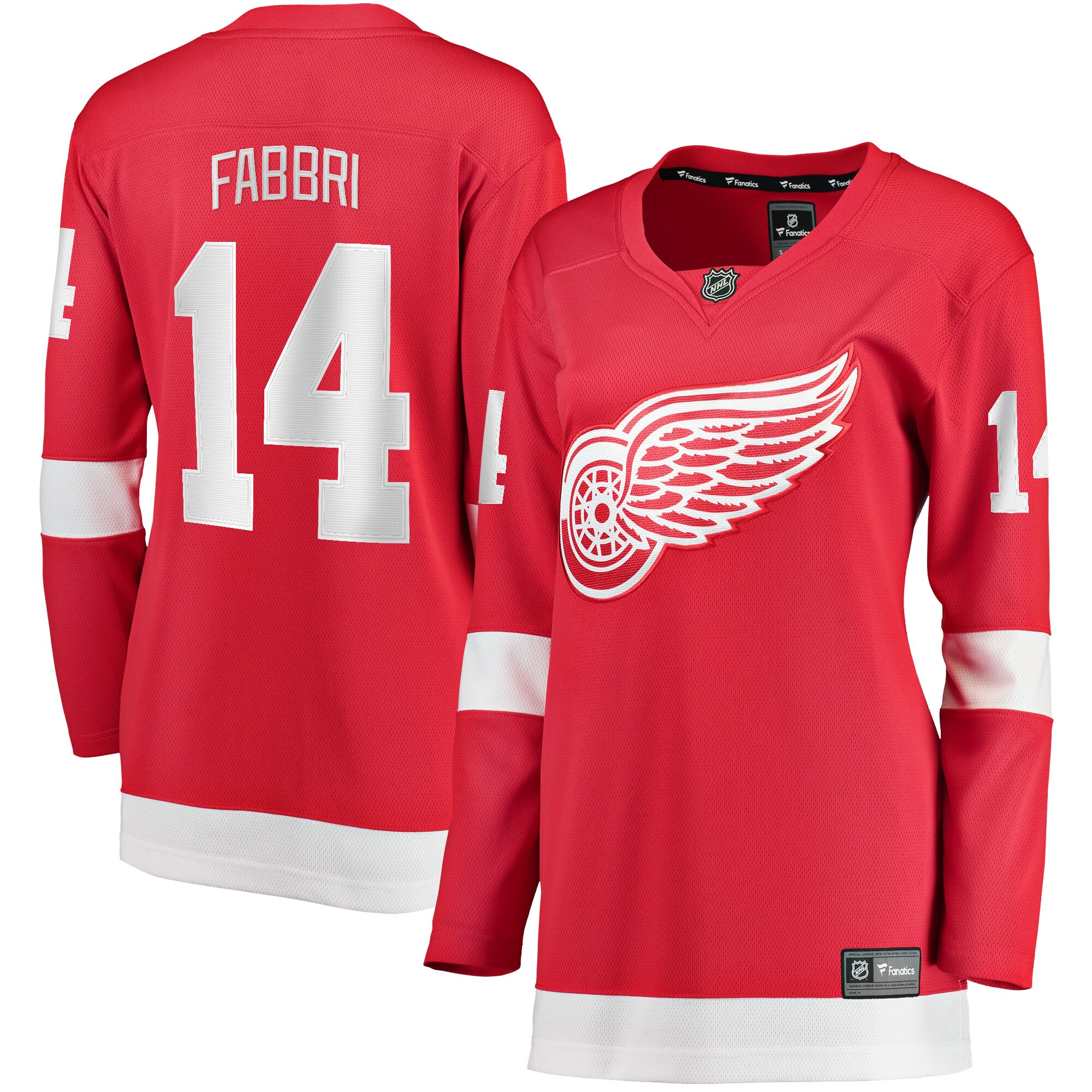 Robby Fabbri Detroit Red Wings Fanatics Women’s Home Breakaway   Jersey – Red mysite
