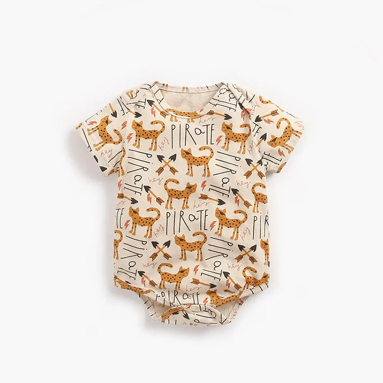 Baby Boys Animal Print Bodysuit