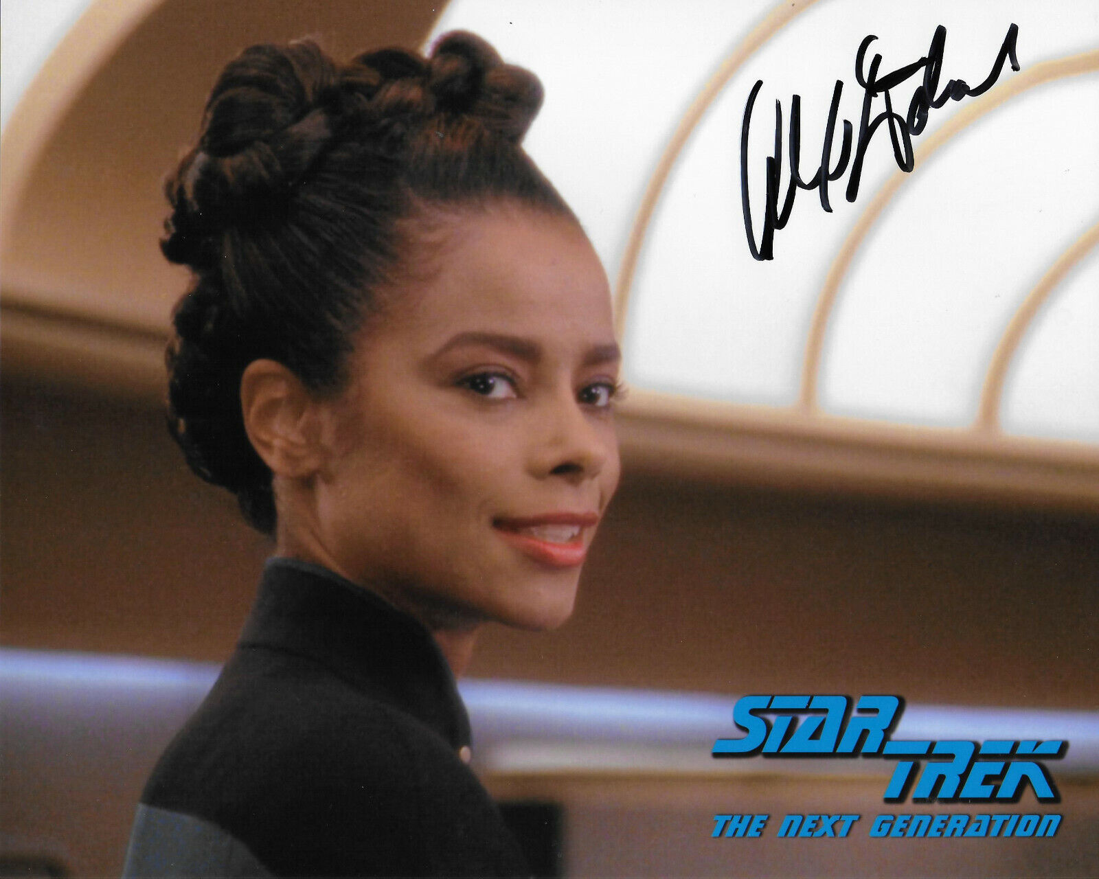 Alex Datcher Star Trek Original Autographed 8X10 Photo Poster painting #2