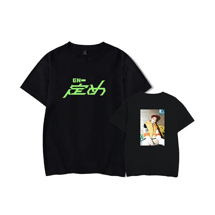 ENHYPEN Album 定め Photo Print T-shirt