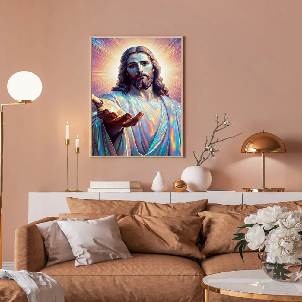 Diamond Painting - Full Round Drill - Jesus(Canvas|30*40cm)