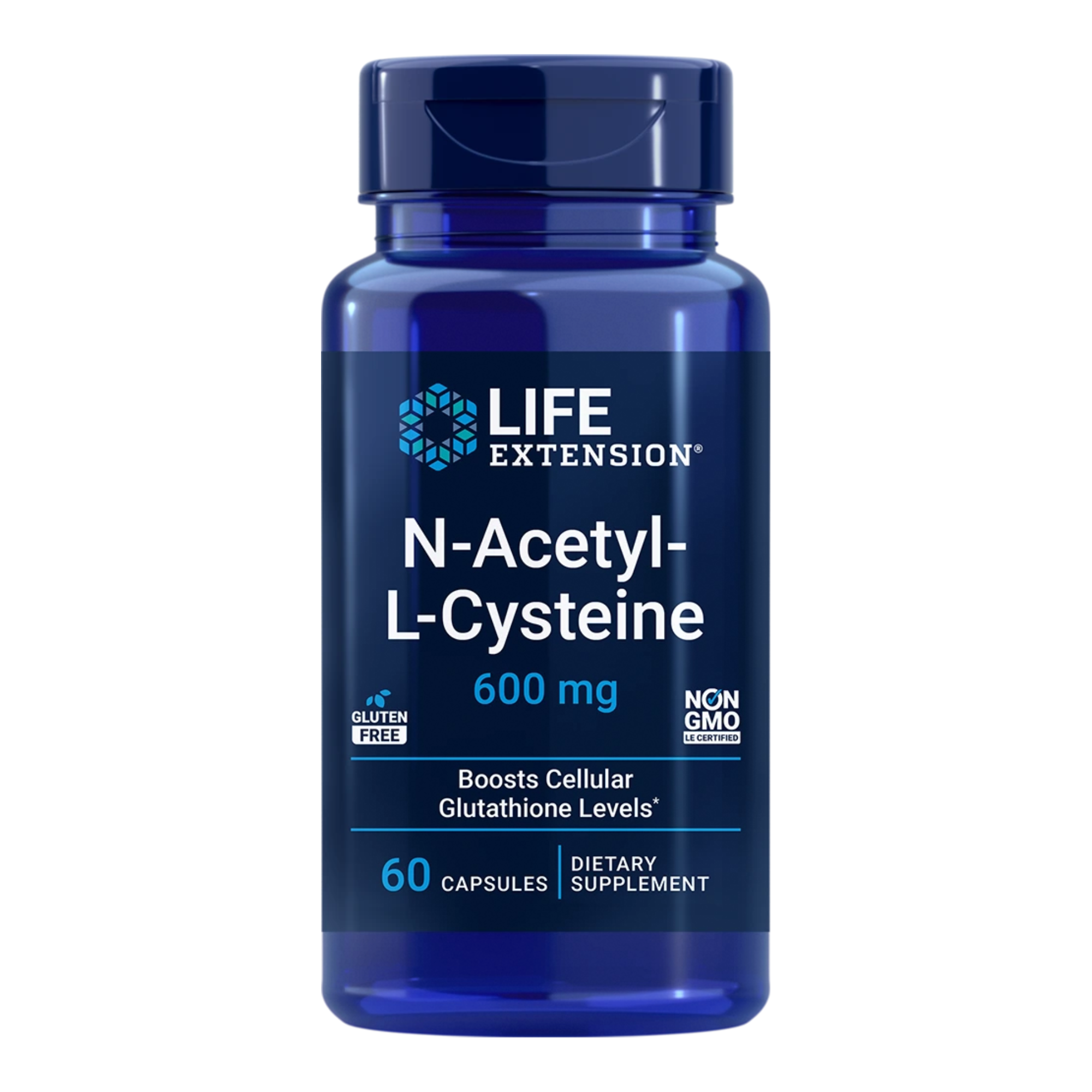 N-Acetyl-L-Cysteine 600mg 60ct Life Extension