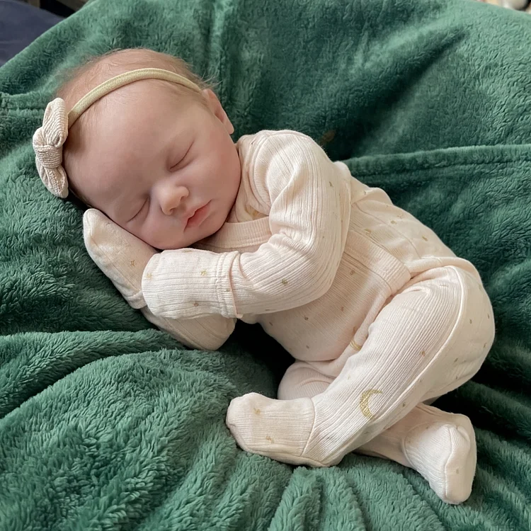 [Pre-Order]Realistic Baby Girl/Boy 12"/16" Sizes, Newborn Reborn Girl with Soft Smooth Skin