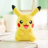 Licensed Sitting & Lying Down Pikachu Super Soft Short Plush Doll - Free Shipping - Pokemon [In Stock]