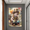 Clown-Full Square Diamond Painting 50*70CM