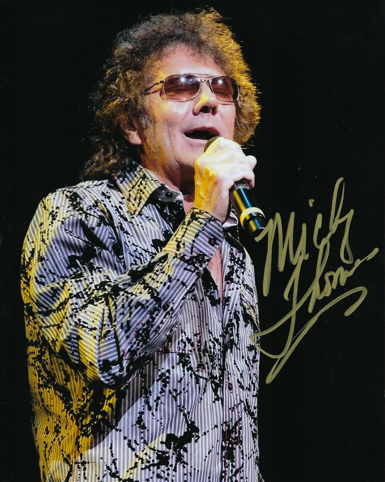 GFA Jefferson Starship * MICKEY THOMAS * Signed 8x10 Photo Poster painting COA