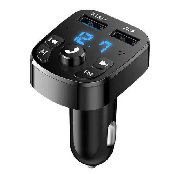 New Wireless Bluetooth FM Transmitter Audio Dual USB MP3 Player Radio Handsfree 3.1A Fast Charger Car Accessorie