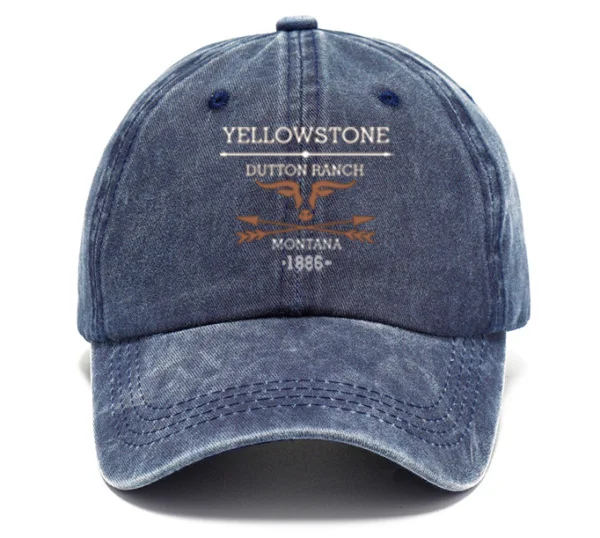 Men's Vintage Western Yellowstone Sun Hat