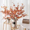 Autumn Vibe 3 Stems Artificial Hawaii Eucalyptus Leaf Plant Bunch