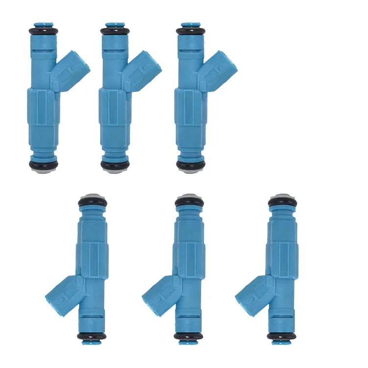 Silscvtt 6Pack Fuel Injectors Replacement for 2002-2003 Ram 1500 Liberty 3.7L 0280155972
