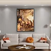 Hedgehog Family Full Stamped Cross Stitch Kit 14CT 2-Strand 45x60cm