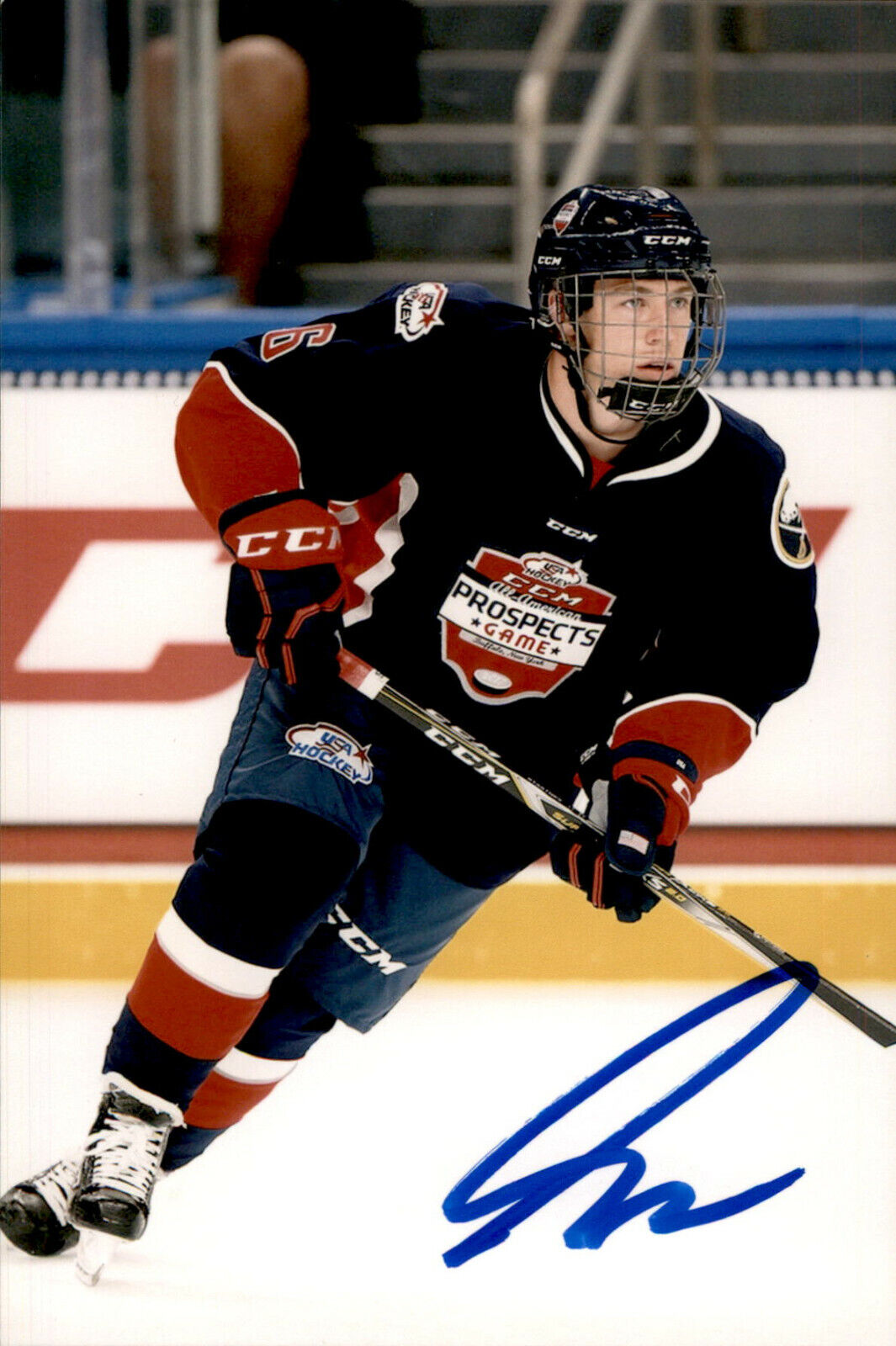 Spencer Stastney SIGNED autographed 4x6 Photo Poster painting TEAM USA / NASHVILLE PREDATORS #3