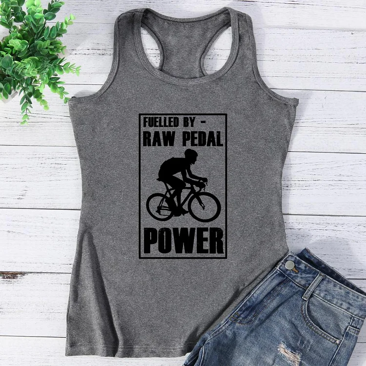 Fuelled by RAW Pedal Power Vest Top-Annaletters