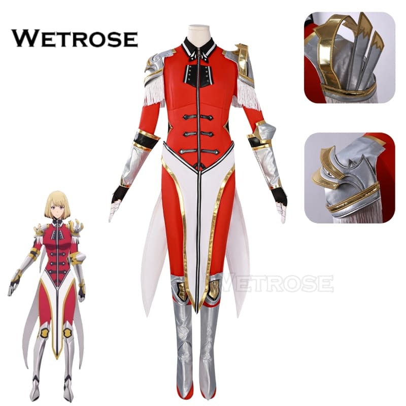[Wetrose] Pre-Order Solo Leveling Cha Haein 차해인 Battle Knight Suit Cosplay Costume