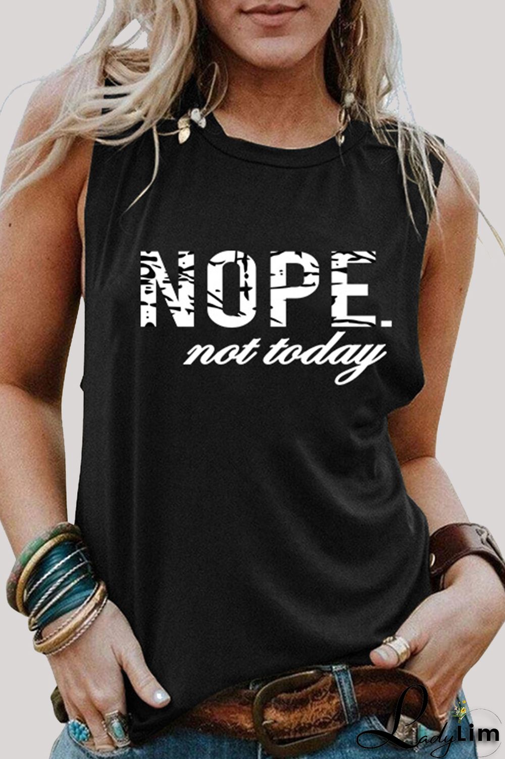 Army Green Fashion Casual Letter Print Basic O Neck Tops