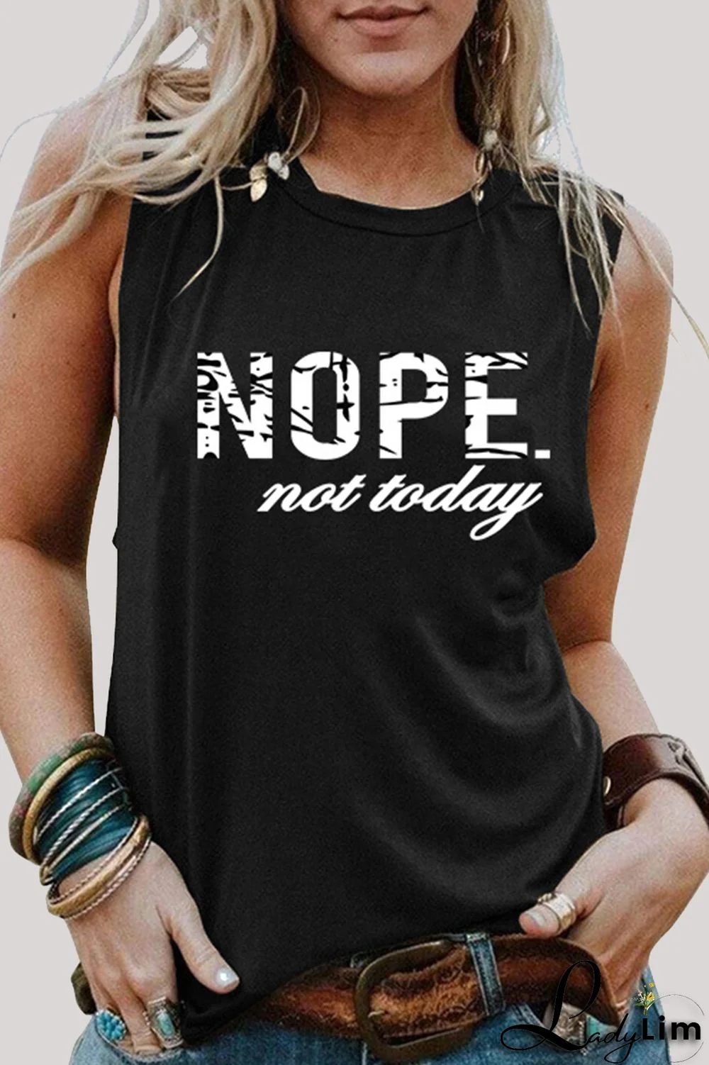 Army Green Fashion Casual Letter Print Basic O Neck Tops