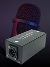 Dynamic Microphone Preamplifier 28dB Microphone Preamp Booster for Studio Record