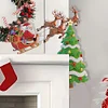 DIY Xmas Diamond Art Door Frame Decoration Door Corner Pendants Kit