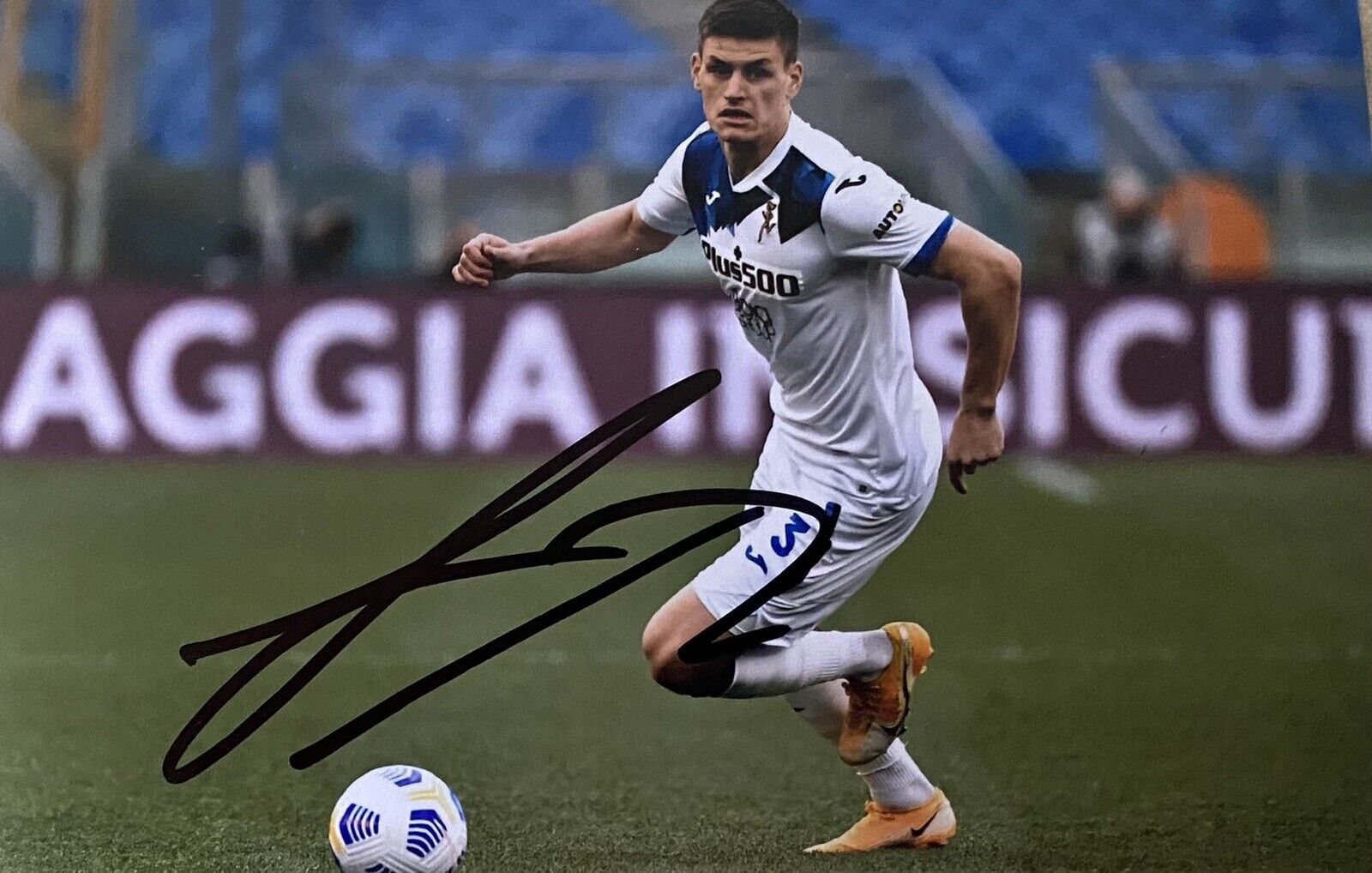 Joakim M?hle Genuine Hand Signed Atalanta B.C. 6X4 Photo Poster painting, See Proof