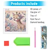 Diamond Painting-DIY Crystal Rhinestone Cartoon Deer