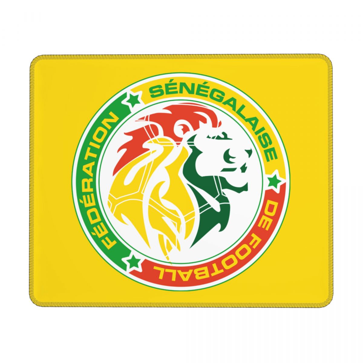 Senegal National Football Team Square Waterproof Mouse Pad