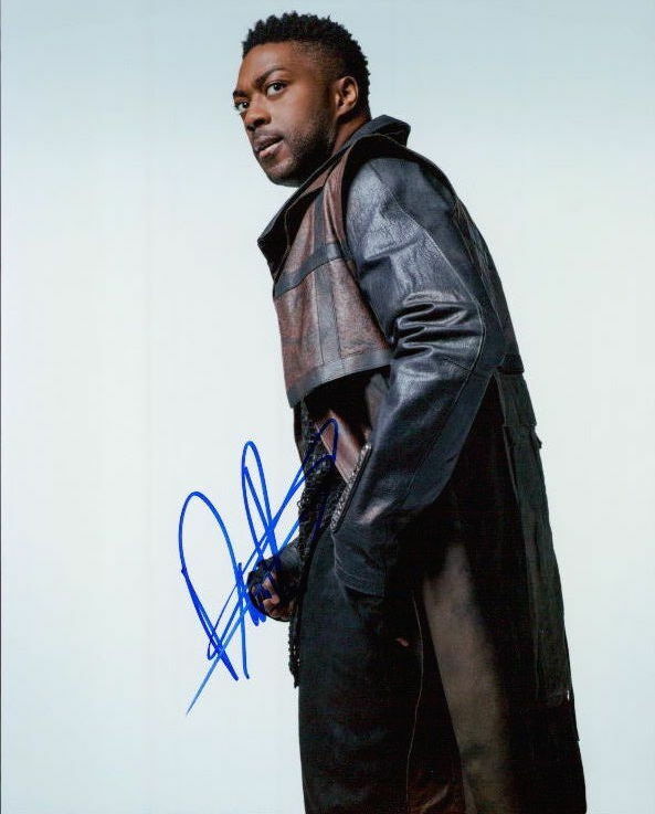 David Ajala (Star Trek: Discovery) in-person signed 8x10 Photo Poster painting