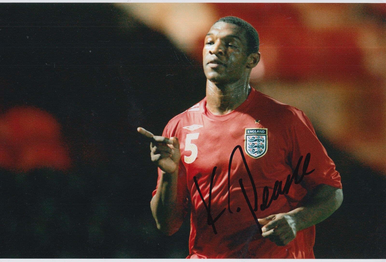 ENGLAND HAND SIGNED KRYSTIAN PEARCE 12X8 Photo Poster painting 1.