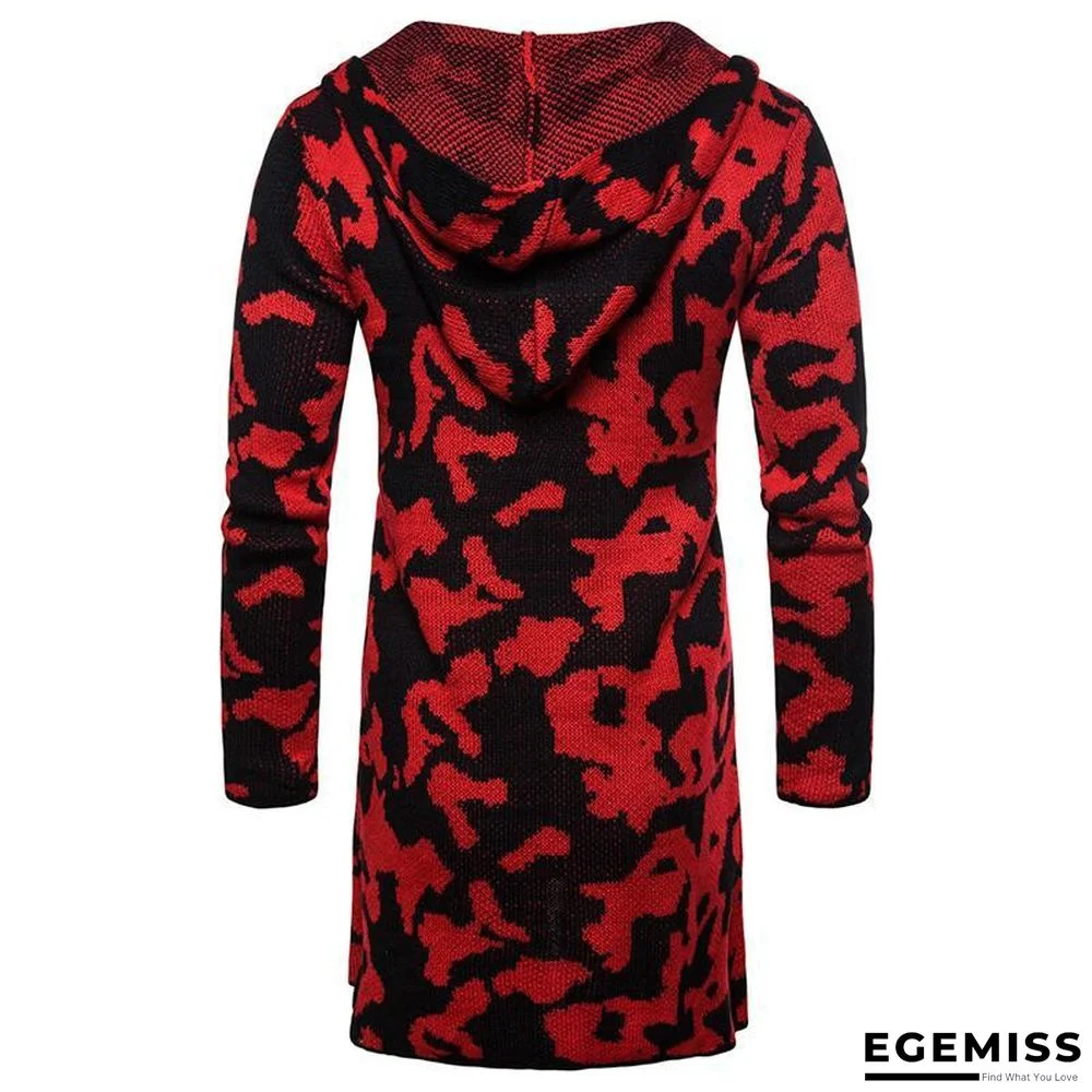 Men Casual Sweater Cardigan Men Winter Hooded Neck Quality Knitted Brand Male Sweaters large size | EGEMISS